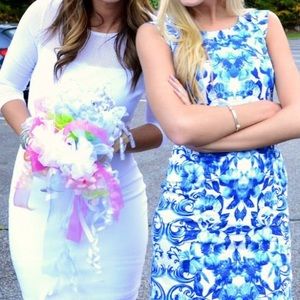 Blue Floral Dress from Forever 21. Size Small.